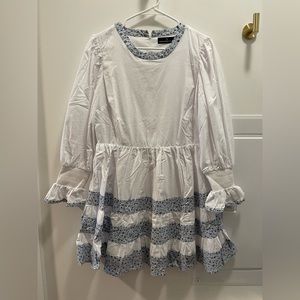 Floral Tiered Mini Dress